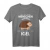 Mein Menschen Kostüm Bin ich ein Igel Halloween Outfit T-Shirt - Lustiges Tierkostüm für Kinder und Erwachsene, Geschenkidee