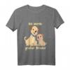 Ich werde großer Bruder Hund Welpen T-Shirt für Kinder – Lustiges Geschenk für angehende große Brüder mit Hundemotiv