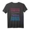 Ich bin stolze Schwester eines verdammt tollen Bruders - Lustiges T-Shirt für Geburtstage, Familienaktivitäten & als Geschenk für Frauen