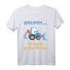 Kinder Großer Bruder T-Shirt mit Bagger - Lustiges Geschenk zur Babyankündigung & Geburt für den kleinen Bruder