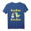 Großer Bruder Dino Motiv T-Shirt für die Geschwisterankündigung – Perfekt zur Bekanntgabe des zweiten Babys
