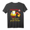 Kinder Großer Bruder T-Shirt - Lustiges Bagger Baustelle Outfit zur Babyankündigung und Geburtstagsgeschenk für den zukünftigen großen Bruder