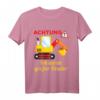 Kinder Großer Bruder T-Shirt - Lustiges Bagger Baustelle Outfit zur Babyankündigung und Geburtstagsgeschenk für den zukünftigen großen Bruder