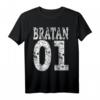 Rap Hip Hop Brudi Russisch Bruder Geschenk Bratan 01 T-Shirt – Lässiges Rap Musik Outfit für Hip-Hop Fans & coole Geschenke für Männer und Frauen