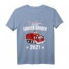 Kinder Feuerwehrauto Jungen Geschenk - Großer Bruder 2021 Feuerwehr T-Shirt für Neugeborene und Geschwister