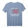 Lustiges Familien T-Shirt - Hallo Tante Dein Bruder Nervt | Witziges Geschenk für Geschwister, Mama & Papa