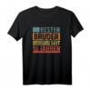 Bester Bruder seit 18 Jahren T-Shirt – Lustiges Geschenk zum 18. Geburtstag für Bruder & Geschwister mit Spruch