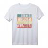 Bester Bruder seit 18 Jahren T-Shirt – Lustiges Geschenk zum 18. Geburtstag für Bruder & Geschwister mit Spruch
