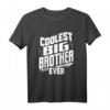 Coolster großer Bruder T-Shirt - Lustiges Geschenk für den großen Bruder & werdenden Bruder zur Schwangerschaft