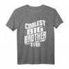 Coolster großer Bruder T-Shirt - Lustiges Geschenk für den großen Bruder & werdenden Bruder zur Schwangerschaft