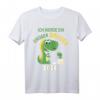 Ich Werde Ein Großer Bruder 2024 Dinosaurier Dino Geschenk T-Shirt – Perfekt zur Schwangerschaftsankündigung & Baby Party Überraschung