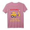 Kinder Groß Bruder Bagger T-Shirt – Lustiges Geburtsspruch Outfit für den Sohn, der bald großer Bruder wird, perfekt als Geschenk zur Geburt und Babyankündigung