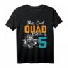 Kinder 5. Geburtstag Geschenk Quad Fahrer ATV 4x4 T-Shirt - Vintage Offroad Design für Jungs und Mädchen, Perfekt für Fans und Stunt-Liebhaber