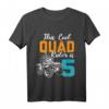 Kinder 5. Geburtstag Geschenk Quad Fahrer ATV 4x4 T-Shirt - Vintage Offroad Design für Jungs und Mädchen, Perfekt für Fans und Stunt-Liebhaber