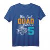 Kinder 5. Geburtstag Geschenk Quad Fahrer ATV 4x4 T-Shirt - Vintage Offroad Design für Jungs und Mädchen, Perfekt für Fans und Stunt-Liebhaber