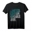 Limited Edition T-Shirt zum 25. Geburtstag Mann 1999 – Lustiges Geschenk & Deko für den besonderen Tag