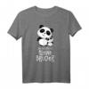 Der weltbeste kleine Bruder Panda Geschwister T-Shirt – Süßes Geschenk zur Schwangerschafts- und Baby-Ankündigung, Geburt, Baby Shower & Gender Reveal