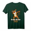 Kinder Großer Bruder 2021 Tiger Geschenk - Lustiges Geschwister T-Shirt für Baby-Geburt, Baby-Party & Schwangerschaftsverkündung