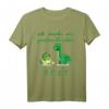 Ich werde ein großer Bruder 2021 Dino Dinosaurier Baby T-Shirt - Lustiges Geschenk für den Sohn zur Geschwisterankündigung