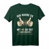 Lustiges HapDog T-Shirt für Mann und Frau – Witzige Geschenkidee und Dekoration für 40 Jahre Jubiläum