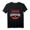 Bester Schwager der Welt - Familien- & Ehegeschenk T-Shirt für Geburtstag und Weihnachten