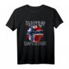 Norwegen Nordkap Expedition Drachenboot Berge T-Shirt – Perfektes Geschenk für Norwegen-Liebhaber, Wanderer & Familien