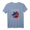 Norwegen Nordkap Expedition Drachenboot Berge T-Shirt – Perfektes Geschenk für Norwegen-Liebhaber, Wanderer & Familien