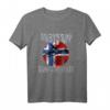Norwegen Nordkap Expedition Drachenboot Berge T-Shirt – Perfektes Geschenk für Norwegen-Liebhaber, Wanderer & Familien