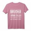 Lustiges Stolzer Bruder Schwester Geburtstag Spruch Geschenk T-Shirt - Humorvolles Geschenk für Weihnachten & Geburtstag