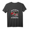 Großer Bruder im Einsatz Feuerwehr T-Shirt – Geschenkidee zur Geburt für Jungen, die Feuerwehrautos lieben