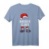 Bruder Claus Weihnachts T-Shirt für Partnerlook & Familienfest - Lustiges Weihnachtsmann Design für Bruder, Sohn & Familie