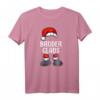 Bruder Claus Weihnachts T-Shirt für Partnerlook & Familienfest - Lustiges Weihnachtsmann Design für Bruder, Sohn & Familie