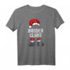 Bruder Claus Weihnachts T-Shirt für Partnerlook & Familienfest - Lustiges Weihnachtsmann Design für Bruder, Sohn & Familie
