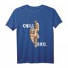 Chill Bro Hipster Relax T-Shirt - Lustiges Geschenk für Jungs & Mädchen, Freunde, Familie & Influencer zu Geburtstag & Weihnachten