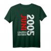 Limited Edition 2005 T-Shirt - Perfekte Deko und Geschenk für den 18. Geburtstag von Frauen und Männern