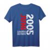 Limited Edition 2005 T-Shirt - Perfekte Deko und Geschenk für den 18. Geburtstag von Frauen und Männern