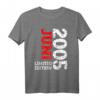 Limited Edition 2005 T-Shirt - Perfekte Deko und Geschenk für den 18. Geburtstag von Frauen und Männern