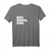 Best Marcel Ever - Lustiges personalisiertes Namen T-Shirt als Geschenk für Freunde, Bruder und Vater