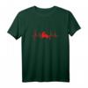 Herzschlag Quadfahrer Quad Rennen Motorrad ATV T-Shirt - Perfektes Geschenk für Motorsportfans, Familie & Freunde zu Weihnachten, Geburtstag, Vatertag oder Muttertag