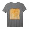 Lustiges Toastbrot T-Shirt - Witziges Frühstücksgeschenk für Freunde, Familie, Bruder, Schwester zu Geburtstag, Weihnachten & Ostern