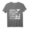 Handball Legenden sind im Februar geboren T-Shirt – Perfektes Geburtstagsgeschenk für Handballfans, Trainer & Teamplayer