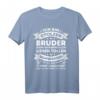 Lustiges Bruder Schwester Geburtstag Weihnachten Geschenkidee T-Shirt – Witziges Geschenk für den Bruder zum Geburtstag oder Fest der Geschwister