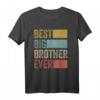Bester großer Bruder aller Zeiten Geschenk Bruder T-Shirt – Vintage Retro Design für Geburtstag, Weihnachten & Familiengeschenke