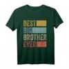 Bester großer Bruder aller Zeiten Geschenk Bruder T-Shirt – Vintage Retro Design für Geburtstag, Weihnachten & Familiengeschenke