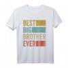 Bester großer Bruder aller Zeiten Geschenk Bruder T-Shirt – Vintage Retro Design für Geburtstag, Weihnachten & Familiengeschenke