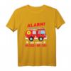 Kinder Ich werde großer Bruder Feuerwehr T-Shirt - Babyankündigung und Geschenkidee für den ersten Bruder