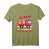 Kinder Ich werde großer Bruder Feuerwehr T-Shirt - Babyankündigung und Geschenkidee für den ersten Bruder