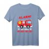 Kinder Ich werde großer Bruder Feuerwehr T-Shirt - Babyankündigung und Geschenkidee für den ersten Bruder
