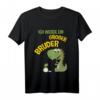 Kinder Ich Werde Ein Großer Bruder Dinosaurier T-Shirt – Perfekt zur Schwangerschaftsankündigung und Baby-Party Geschenk
