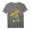 Kinder Ich Werde Ein Großer Bruder Dinosaurier T-Shirt – Perfekt zur Schwangerschaftsankündigung und Baby-Party Geschenk